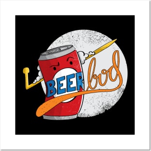 Beer Bod Posters and Art